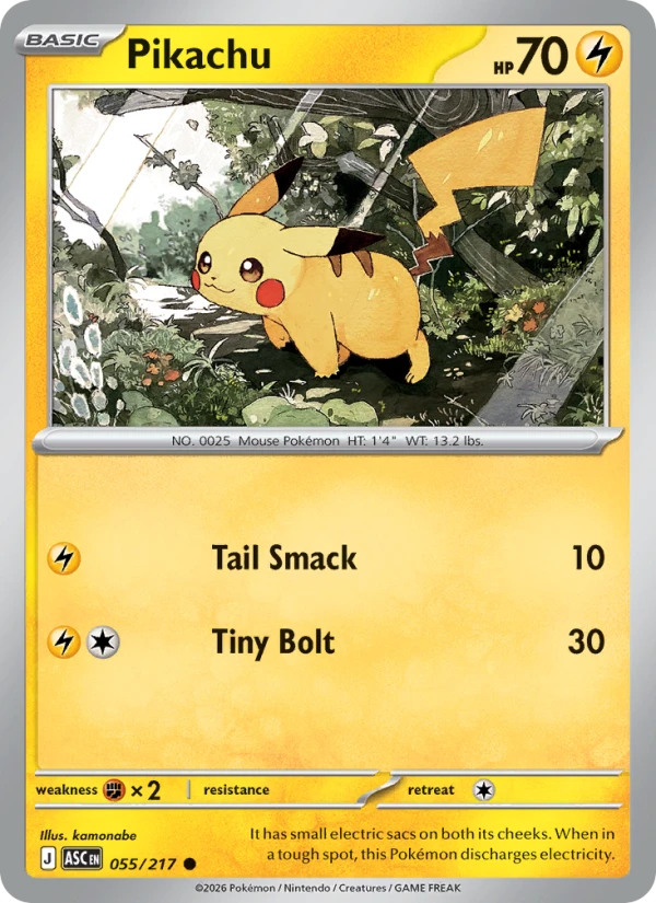 Pikachu #55