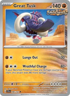 Great Tusk Reverse Holo