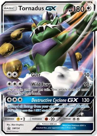 Tornadus GX #SM134