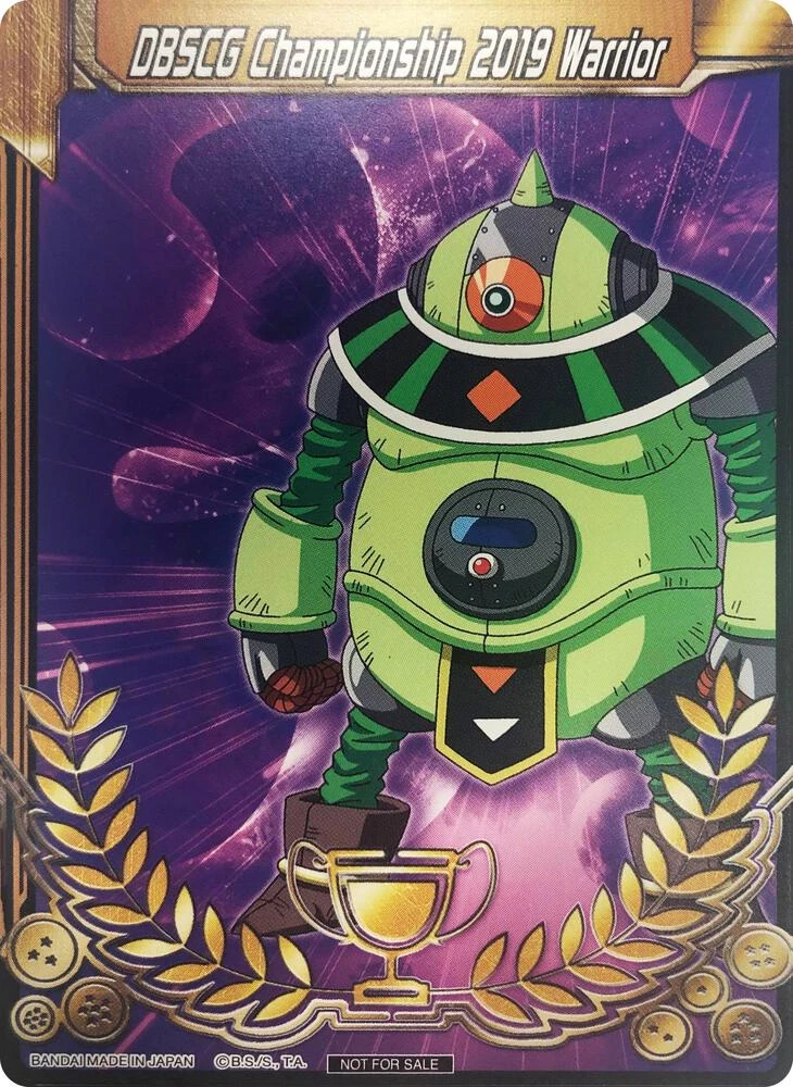 DBSCG Championship 2019 Warrior (Merit Card) - Universe 3 "Mosco" [Tournament Promo] #3