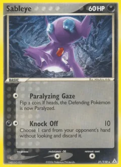Sableye Reverse Holo