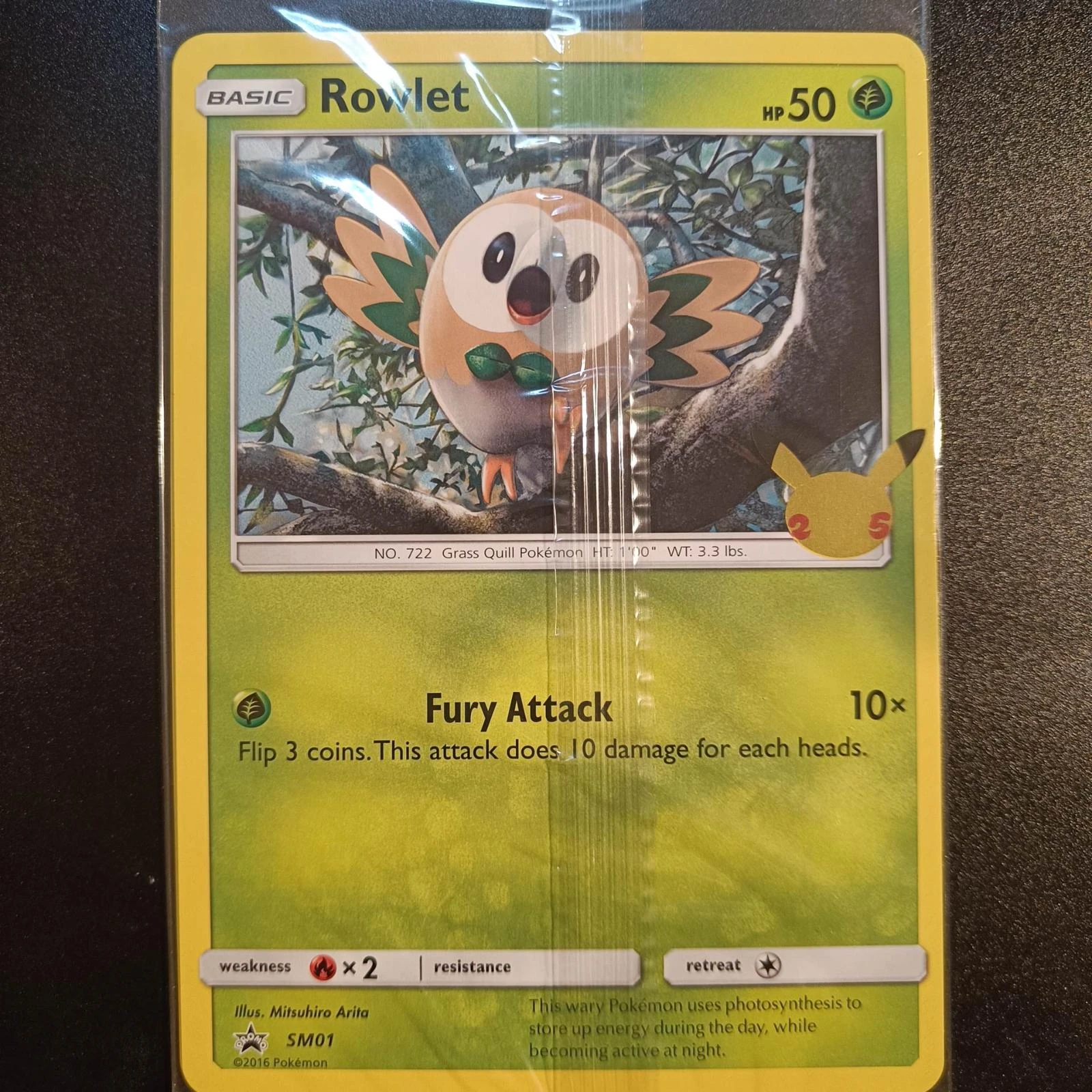 Rowlet Jumbo #SM01