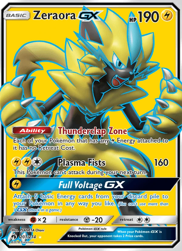 Zeraora Gx #201