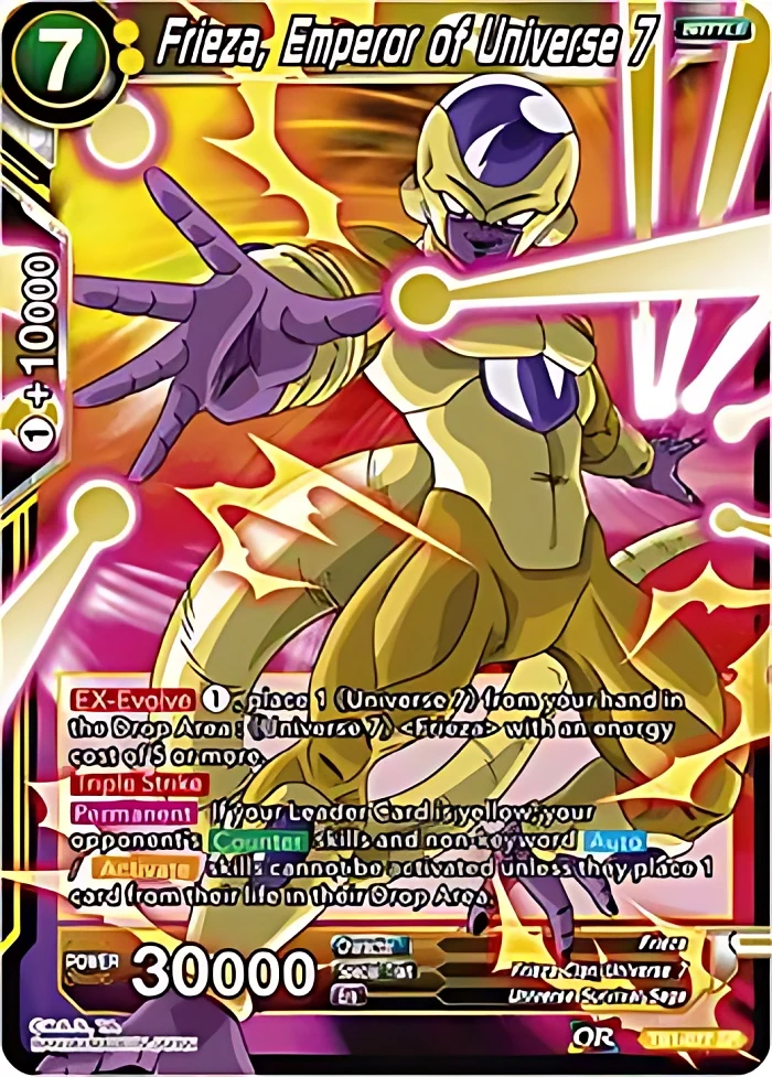 Frieza, Emperor of Universe 7 [Tournament Promo] #TB1-077