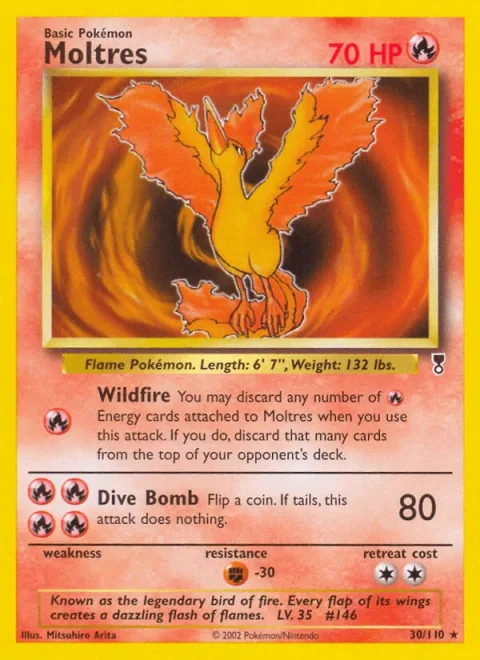 Moltres Reverse Holo