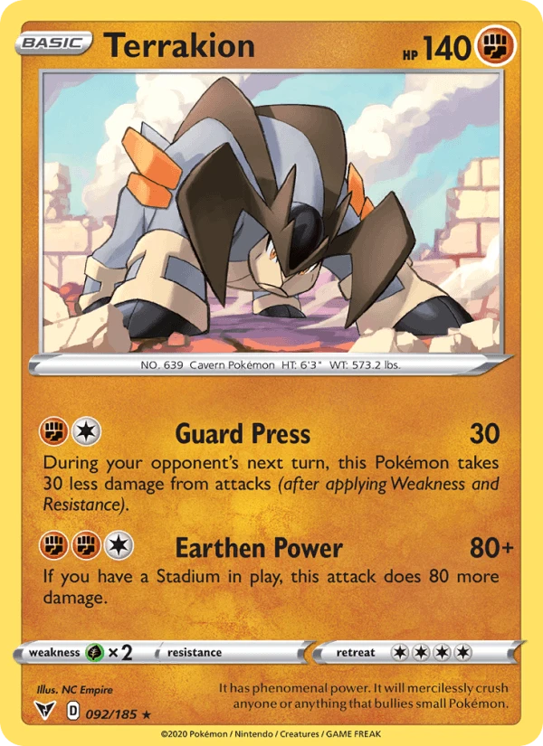 Terrakion #92