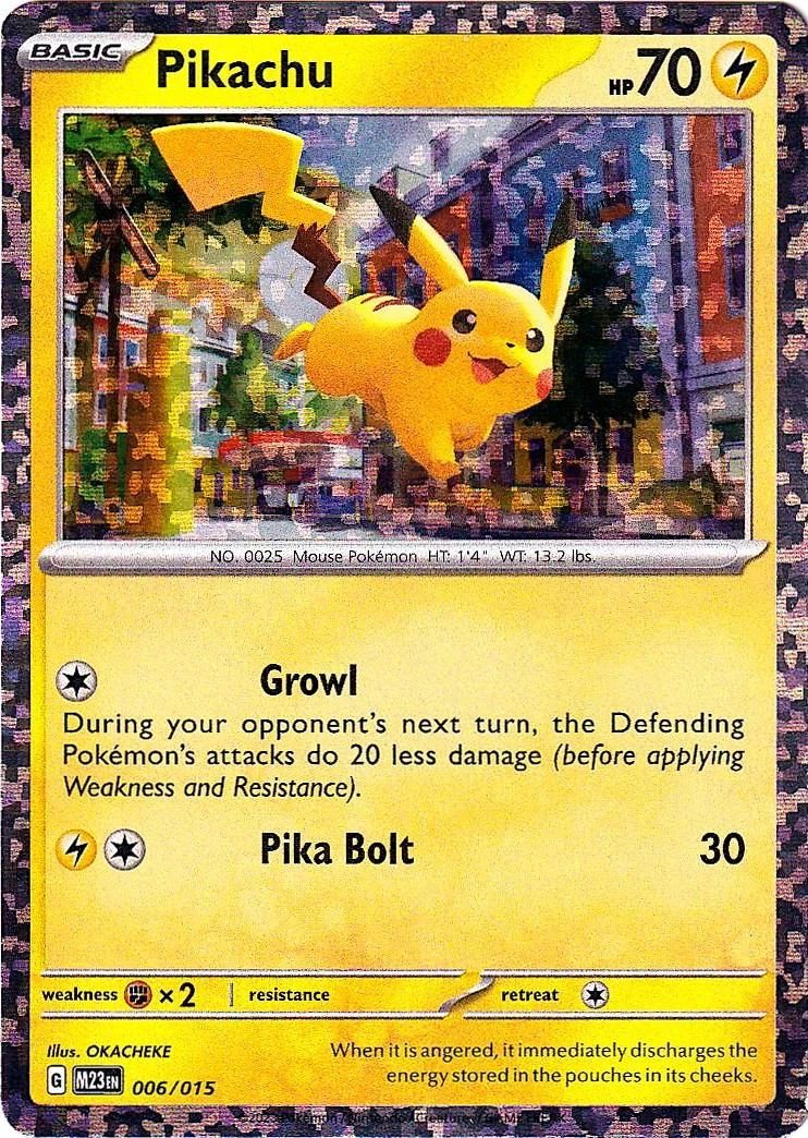 Pikachu Holo #6