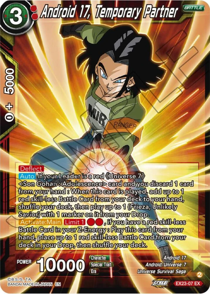 Android 17, Temporary Partner #EX23-07