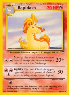 Rapidash Reverse Holo