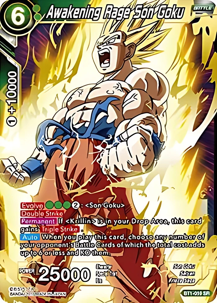 Awakening Rage Son Goku #BT1-059