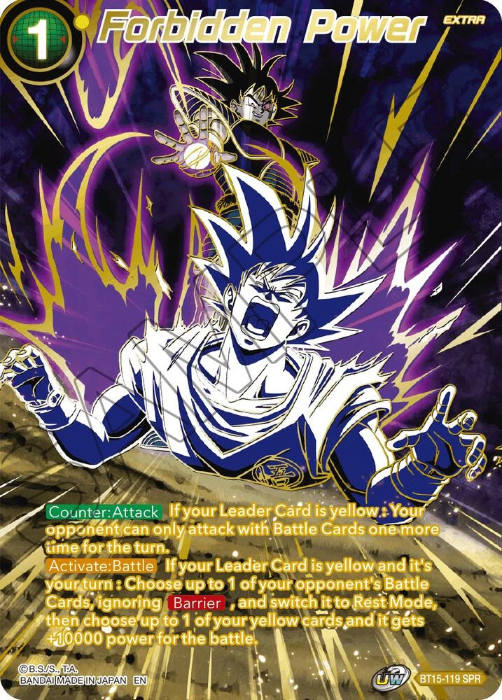 Forbidden Power [SPR] #BT15-119