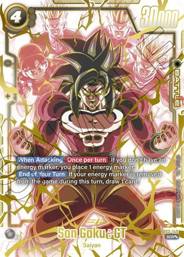 Son Goku : GT [Super Alternate Art] #FB03-140