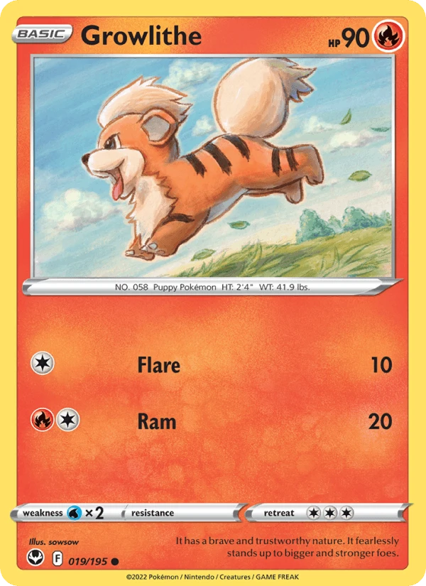 Growlithe #19