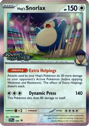 Hop's Snorlax #184