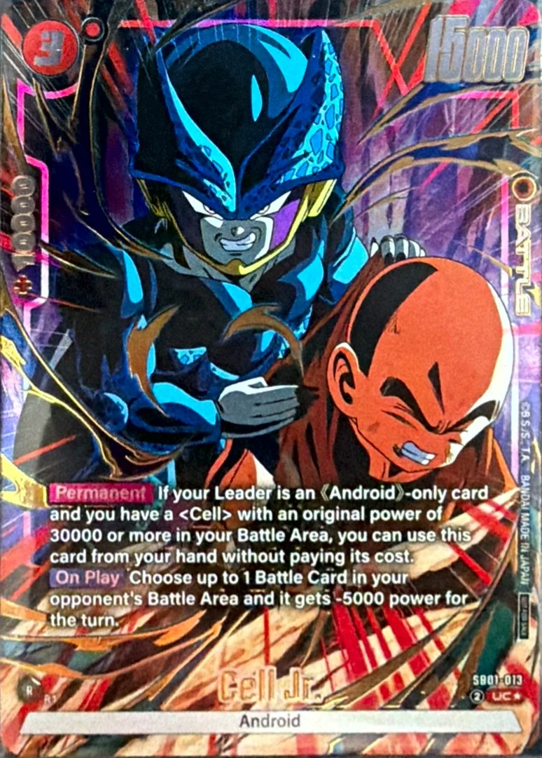 Cell Jr. [Limited Pack 02 Alternate Art] #SB01-013