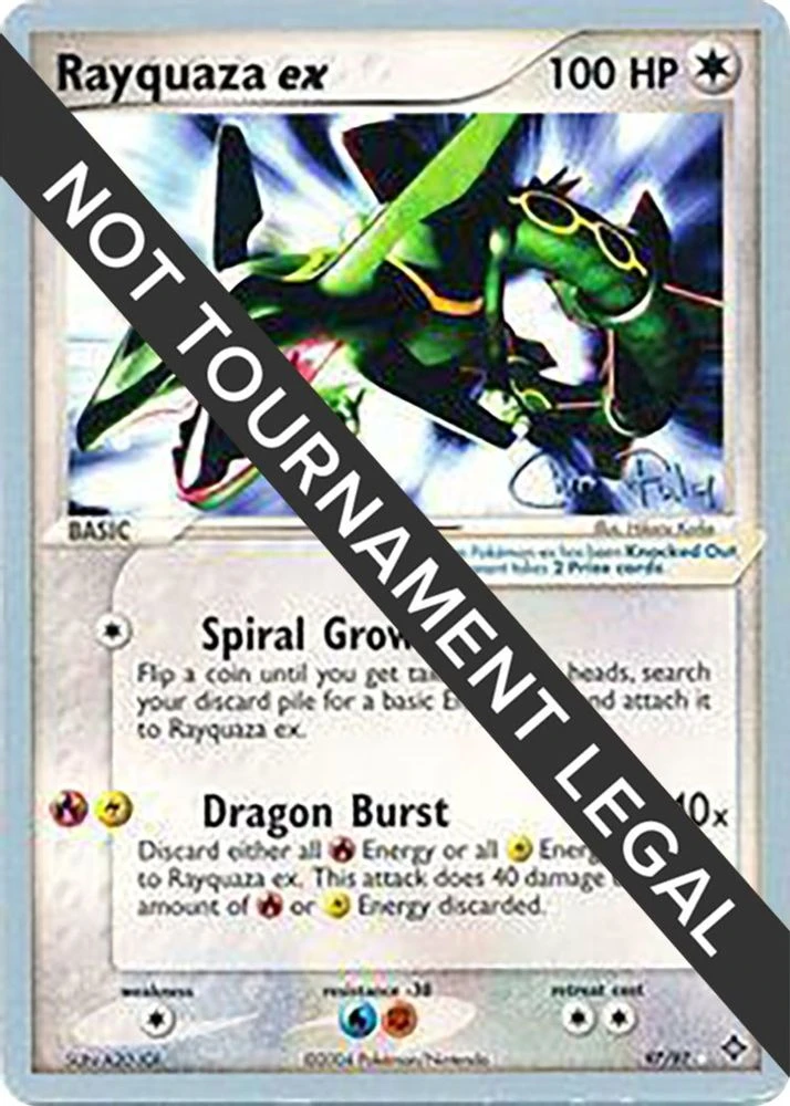Rayquaza Ex Chris Fulop #97