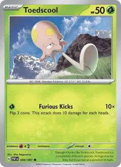 Toedscool Reverse Holo
