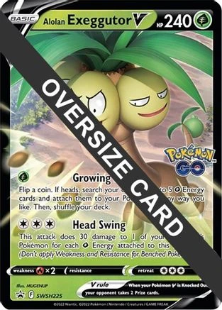 Alolan Exeggutor V Jumbo #SWSH225
