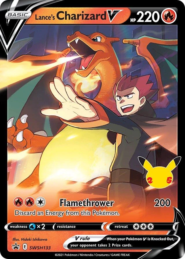 Lance's Charizard V Swsh133