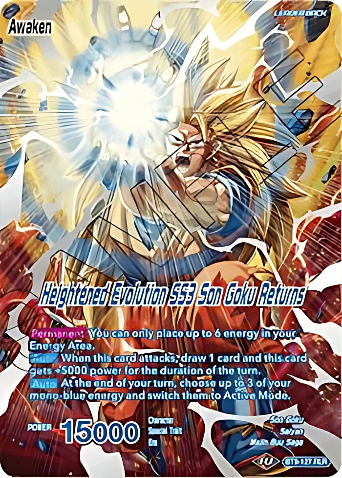 Son Goku // Heightened Evolution SS3 Son Goku Returns #BT9-127