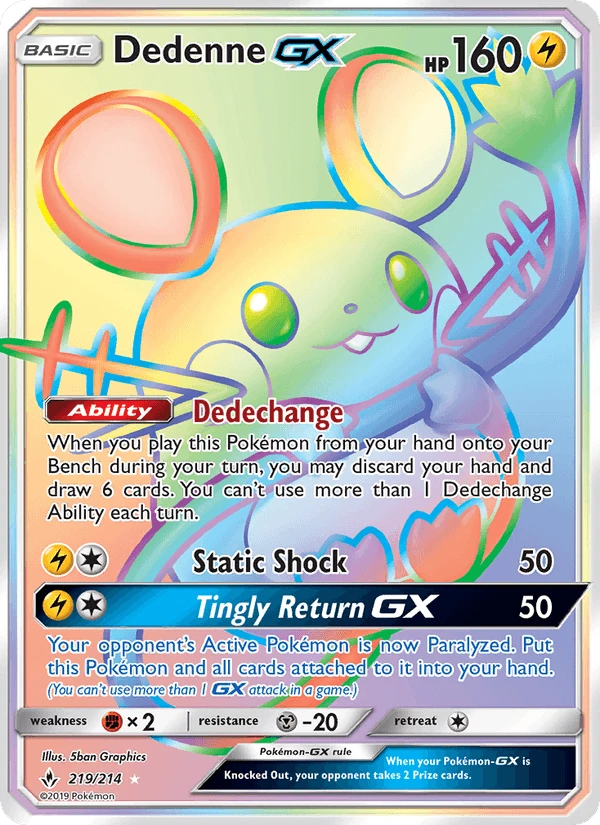 Dedenne Gx #219