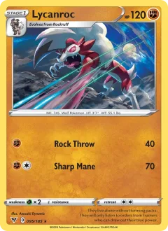 Lycanroc Reverse Holo