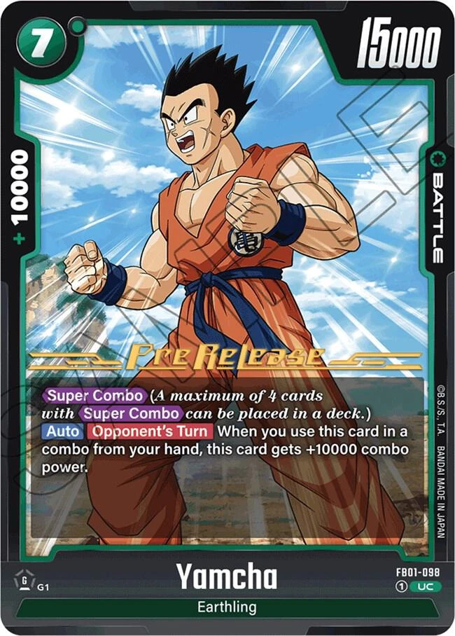 Yamcha [Pre-Release] #FB01-098