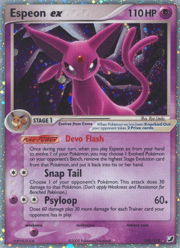 Espeon Ex #102
