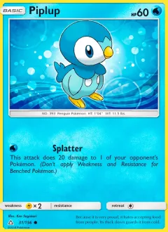 Piplup Reverse Holo