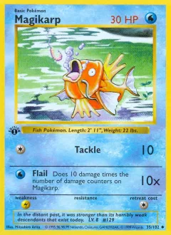 Magikarp 1st Edition