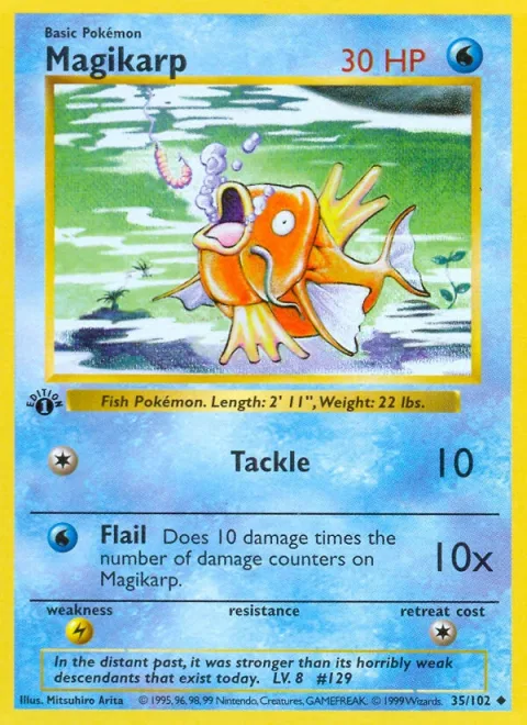 Magikarp 1st Edition