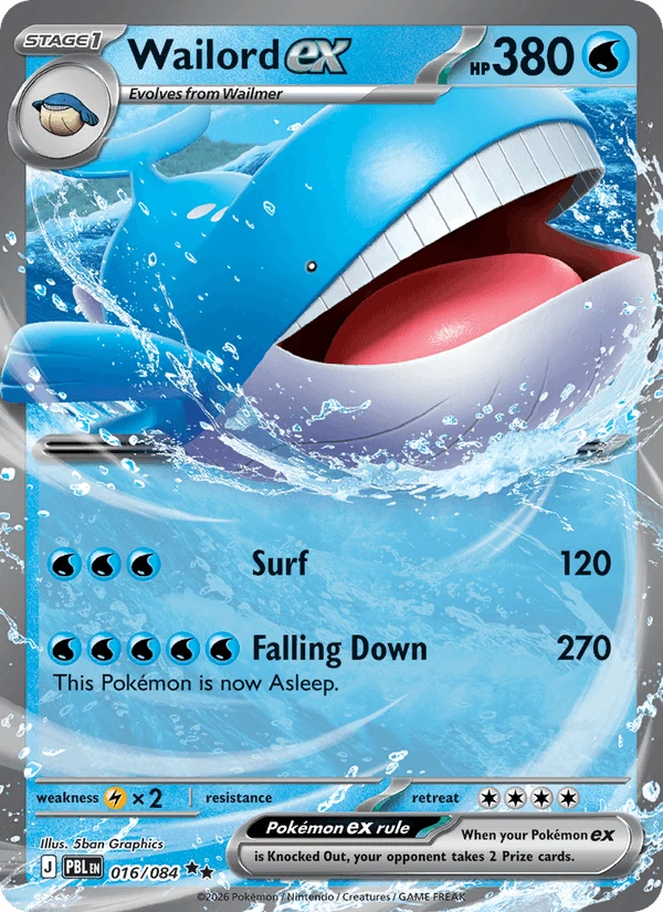 Wailord Ex #16