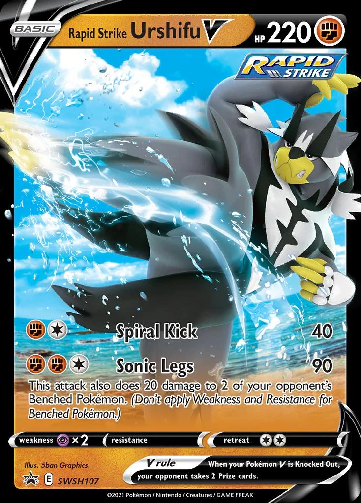 Rapid Strike Urshifu V Swsh107