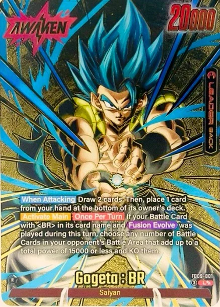 Gogeta : BR [Super Alternate Art] #FB09-001