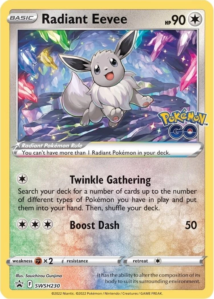 Radiant Eevee Swsh230