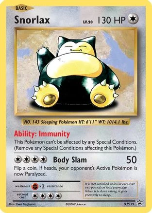 Snorlax #XY179