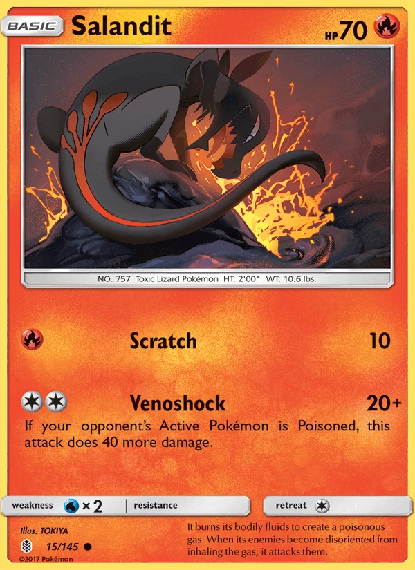 Salandit Reverse Holo #15