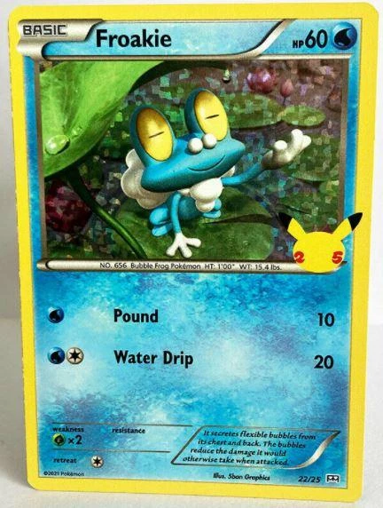 Froakie Holo #22