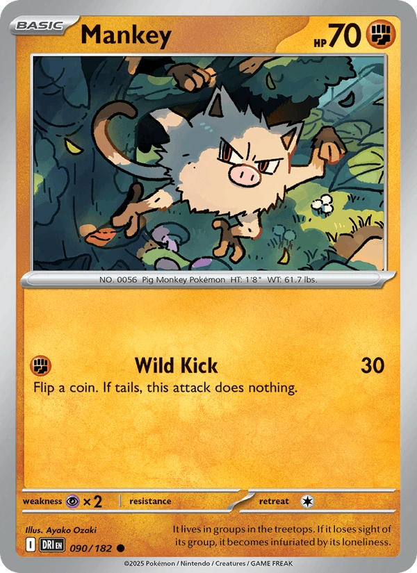 Mankey #90