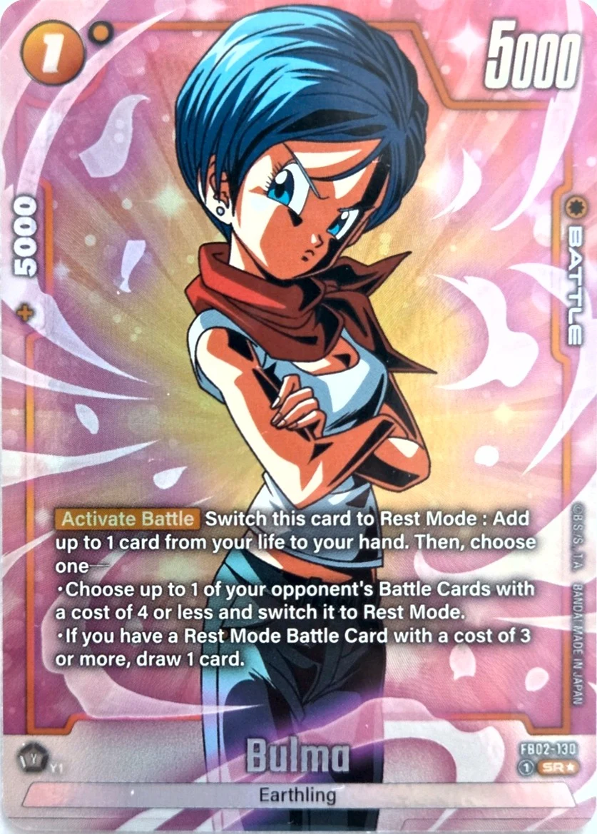 Bulma [Alternate Art] #FB02-130