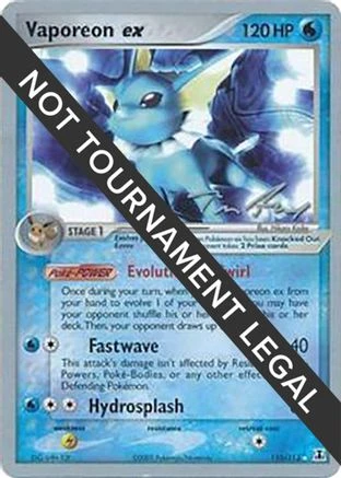 Vaporeon Ex #110