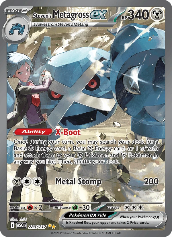 Steven's Metagross Ex #289