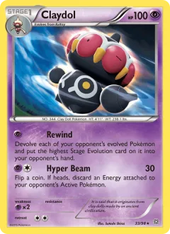 Claydol Reverse Holo