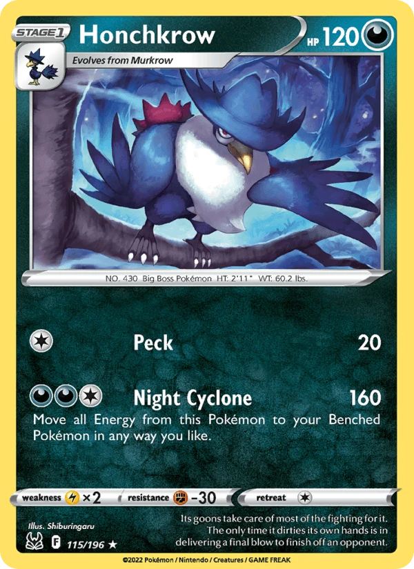 Honchkrow #115