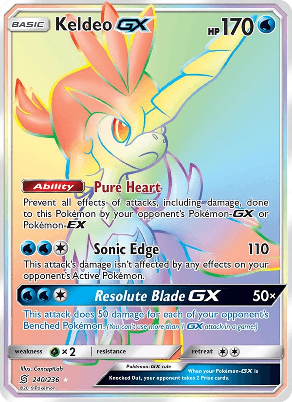 Keldeo GX #240