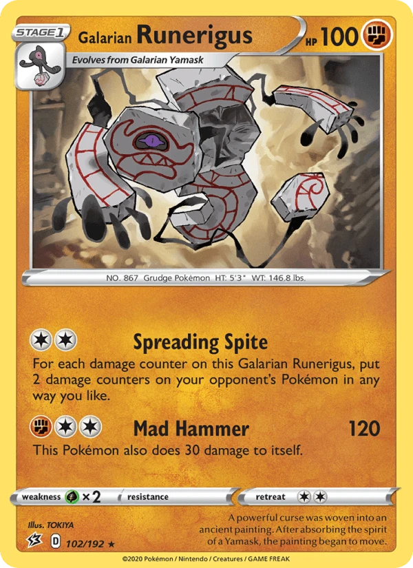 Galarian Runerigus #102