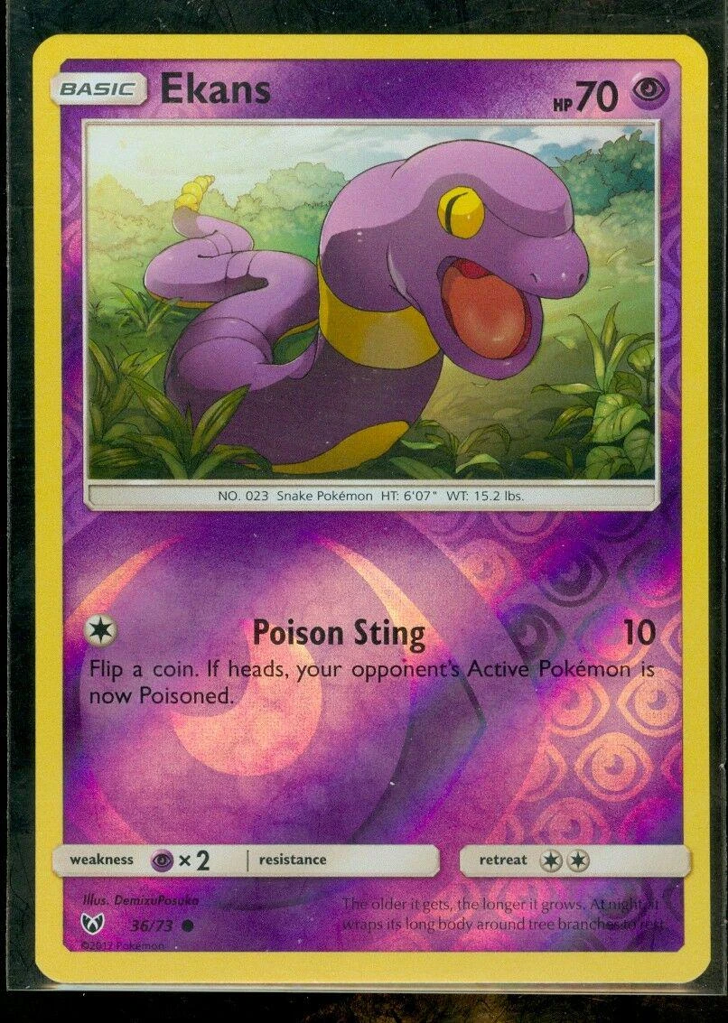 Ekans Reverse Holo #36