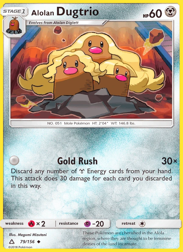 Alolan Dugtrio #79