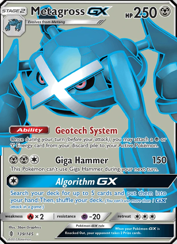 Metagross Gx #139
