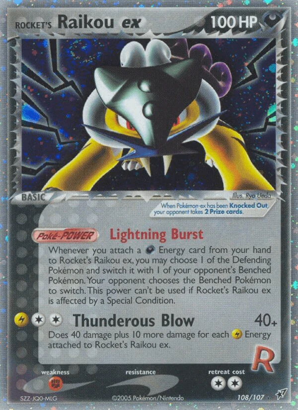 Rocket's Raikou Ex #108